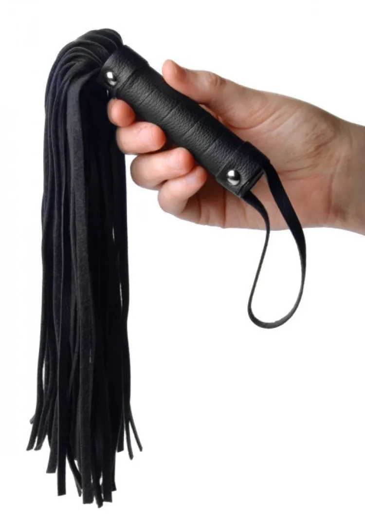 Strict Leather Impact: Whips, Crops & Spankers>Pleather Pleasure Mini Flogger