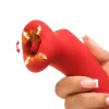 Lickgasm Waterproof Vibrators | Rechargeable Vibrators>Plump Kiss Sucking & Vibrating Clitoral Stimulator