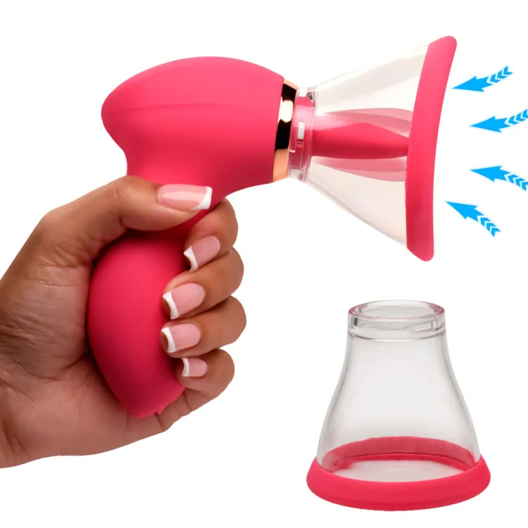 Lickgasm Clitoral Vibrators>Plump Pleasure Licking & Sucking Clitoral Stimulator