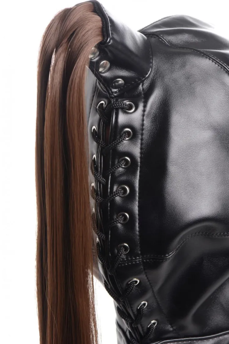 STRICT Ball Gags & Mouth Restraints | Masks & Dress-Up Accessories>Ponytail Bondage Hood
