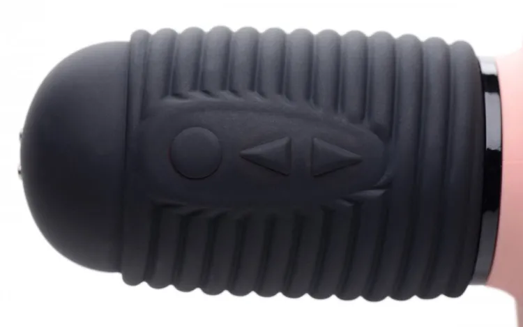 Master Series Silicone Dildos | Vibrating Dildos>Power Pounder Vibrating and Thrusting Silicone Dildo