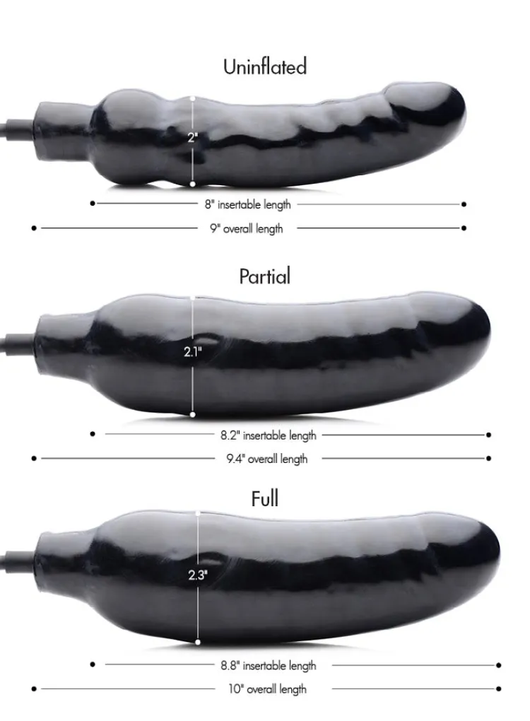 Master Series Large Dildos>Primal Inflatable Dildo