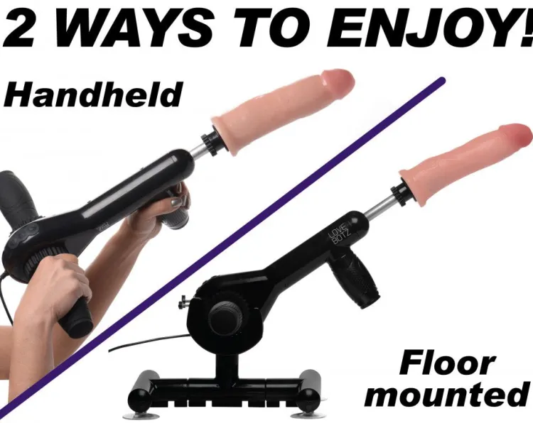 LoveBotz Dildo Accessories | Sex Machines>Pro-Bang Sex Machine with Remote Control