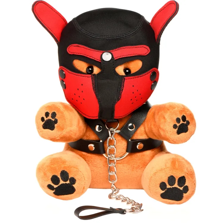 Master Series Games & Novelties>Pup Bear with Removeable Muzzle and Hood
