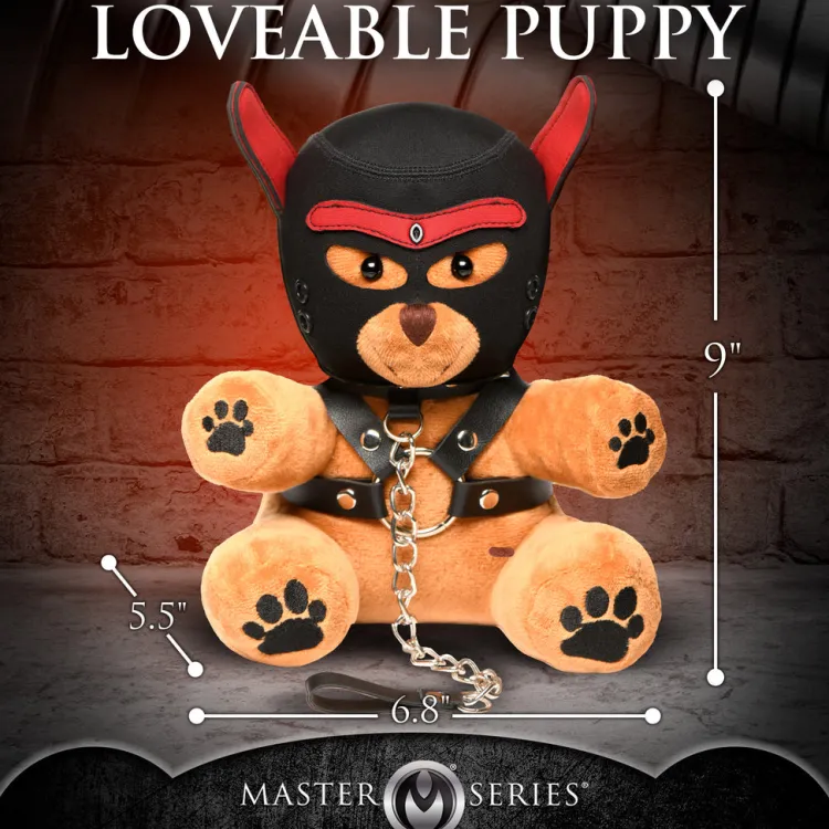 Master Series Games & Novelties>Pup Bear with Removeable Muzzle and Hood