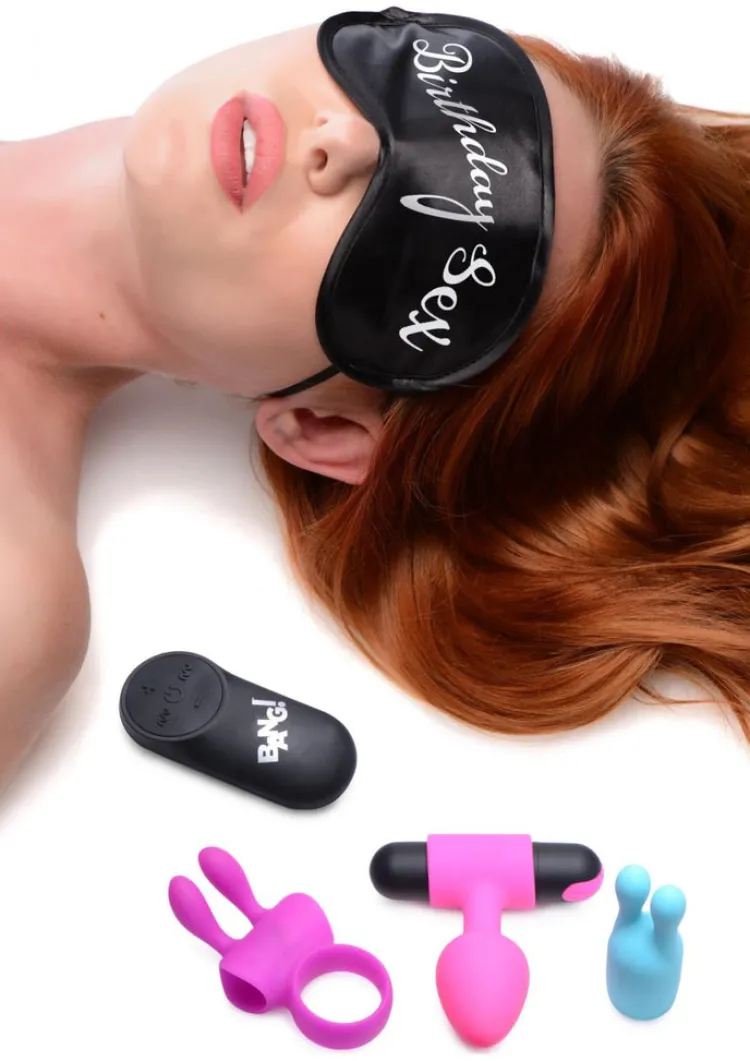 Bang Sex Toy Kits & Collections | Anal Starter Toys>Remote Control Birthday Sex Kit
