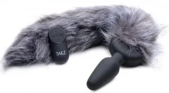 Tailz Sensation Play, Tools & Accessories | Vibrating Butt Plugs>Remote Control Vibrating Fox Tail Anal Plug