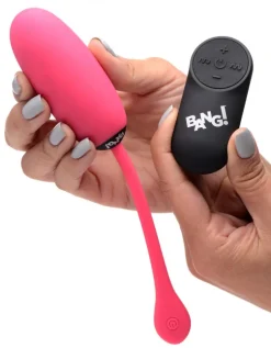 Bang Bullet & Egg Vibrators | App Controlled & Remote Vibrators>Remote Control 28X Silicone Plush Egg
