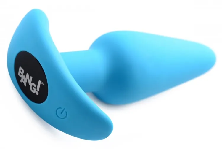 Bang Travel Essentials | Butt Plugs>Remote Control 21X Vibrating Silicone Butt Plug