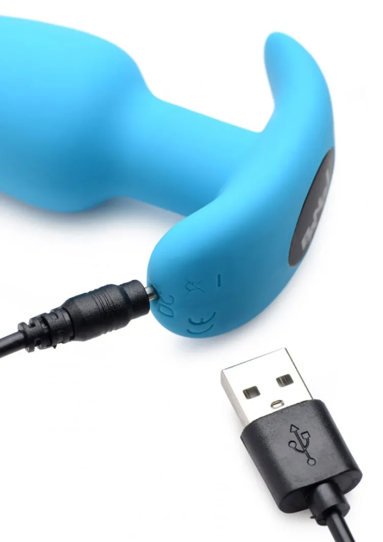 Bang Travel Essentials | Butt Plugs>Remote Control 21X Vibrating Silicone Butt Plug