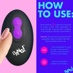 Bang Vibrating Butt Plugs | Unique Anal Toys><noscript><img width=