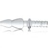 Master Series Glass Dildos | Non-Representational Dildos>Saber Anal Links Glass Thruster