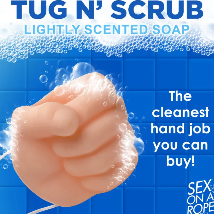 Sex On A Rope Games & Novelties>Tug 'n' Scrub Soap