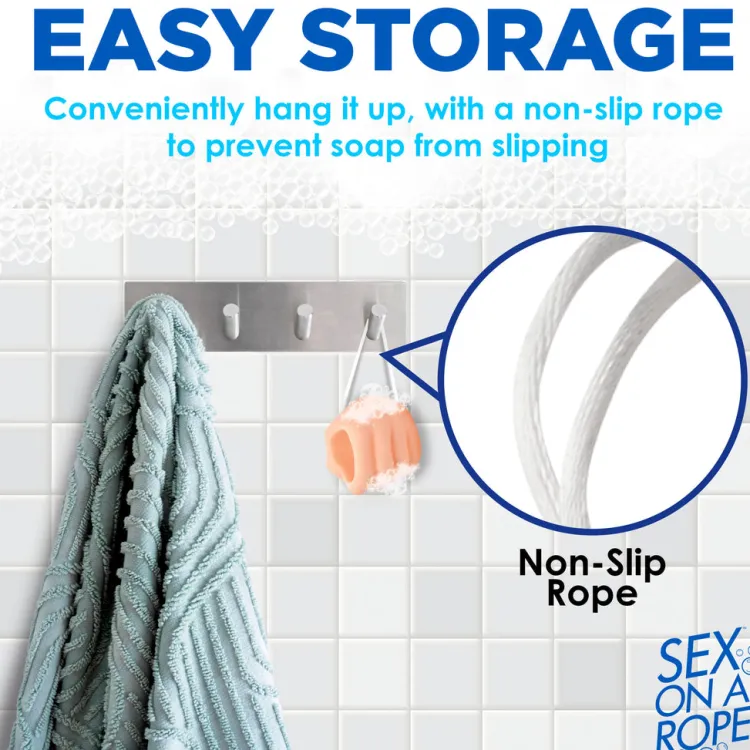 Sex On A Rope Games & Novelties>Tug 'n' Scrub Soap