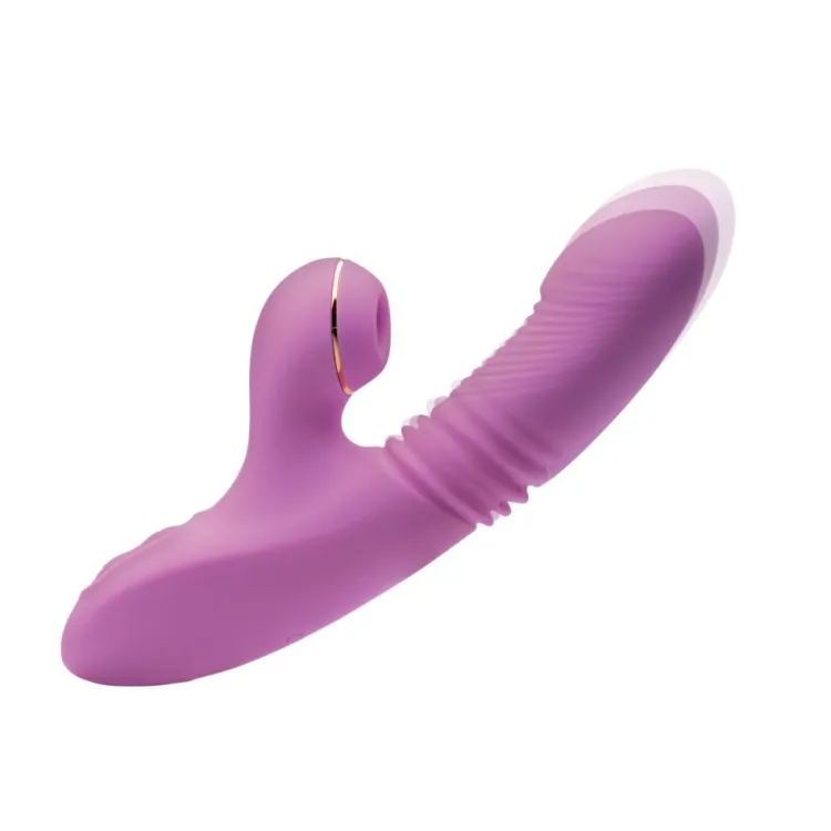 Inmi Luxury Toys | Rabbit & Dual Stimulation Vibrators>Shegasm Pro Thrusting Suction Rabbit