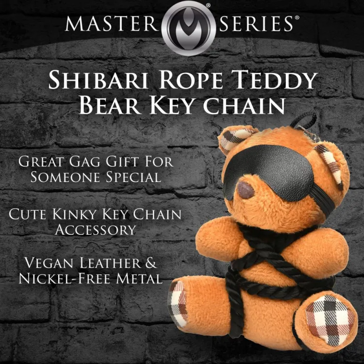 Master Series Games & Novelties>ShiBeari Teddy Bear Keychain