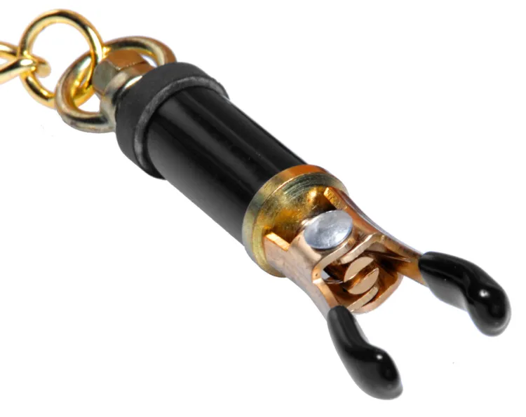 Kink Industries Nipple Clamps & Stimulators>Solid Brass Nipple Clamps