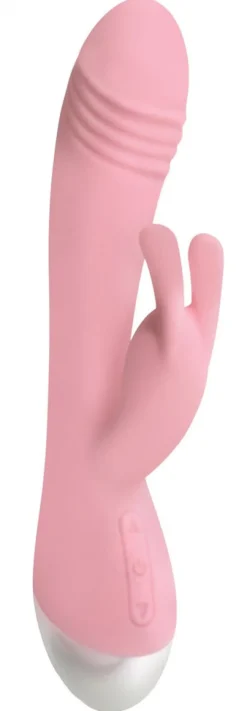 Curve Toys Rabbit & Dual Stimulation Vibrators | Silicone Vibrators>Speedy 50X Silicone Rabbit Vibrator