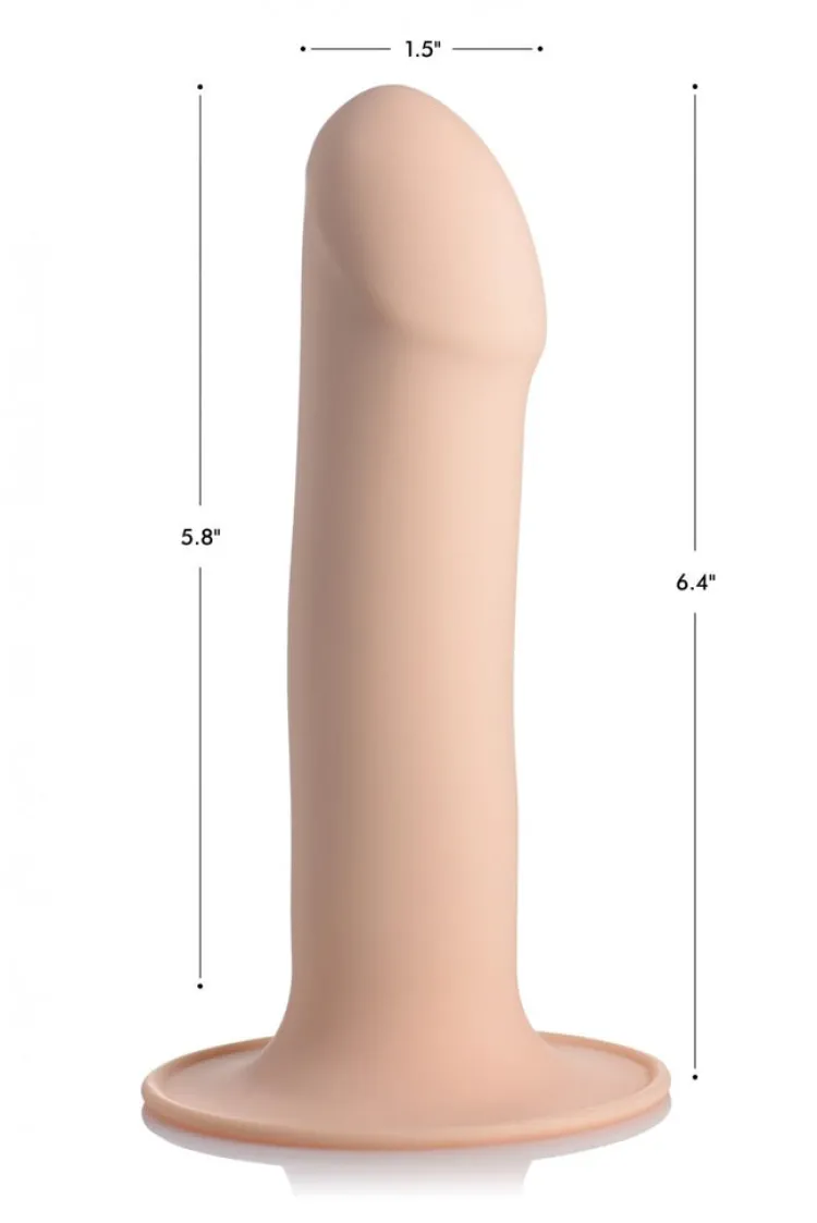Squeeze-It Anal Pegging Toys | Silicone Dildos>Squeezable Phallic Dildo