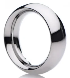 Master Series Penis Rings>Stainless Steel Donut Cock and Ball Ring