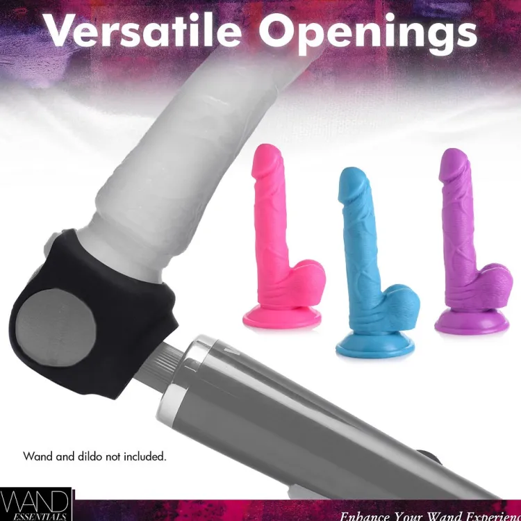 Wand Essentials Dildo Accessories | Wand Massagers>Strap Cap Dildo Wand Harness