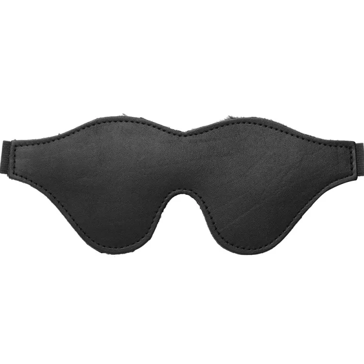 Strict Leather Ball Gags & Mouth Restraints | Masks & Dress-Up Accessories>Classic Black Blindfold