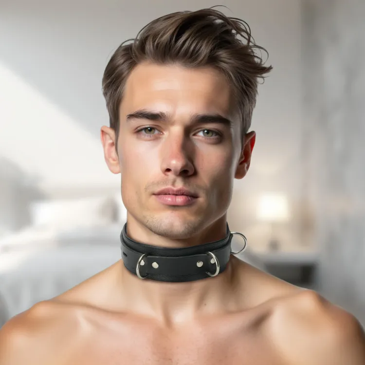 Strict Leather Leashes & Collars>Premium Lockable Collar