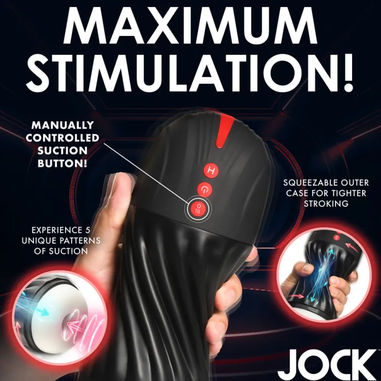 Jock Automatic & Hands-Free Masturbators | Unique Vibrators>Sucking & Vibrating Masturbator
