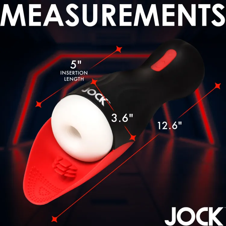 Jock Automatic & Hands-Free Masturbators | Vibrating Strokers>Sucking and Vibrating Masturbator