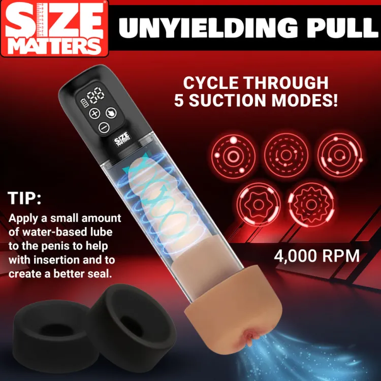 Size Matters Penis Pumps | Sex Machines>Sucking Penis Pump with Attachments