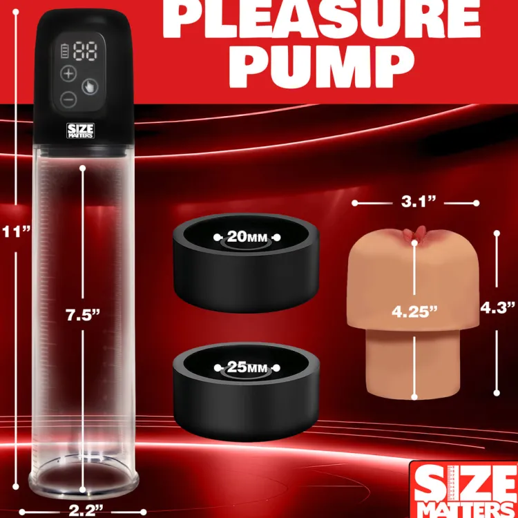 Size Matters Penis Pumps | Sex Machines>Sucking Penis Pump with Attachments