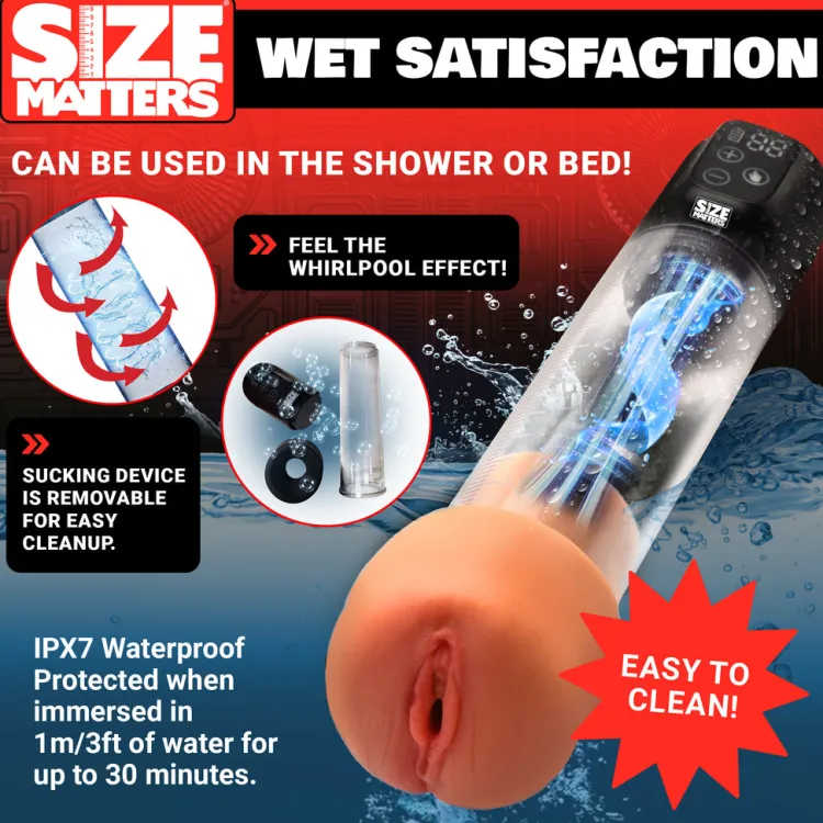 Size Matters Penis Pumps | Sex Machines>Sucking Penis Pump with Attachments