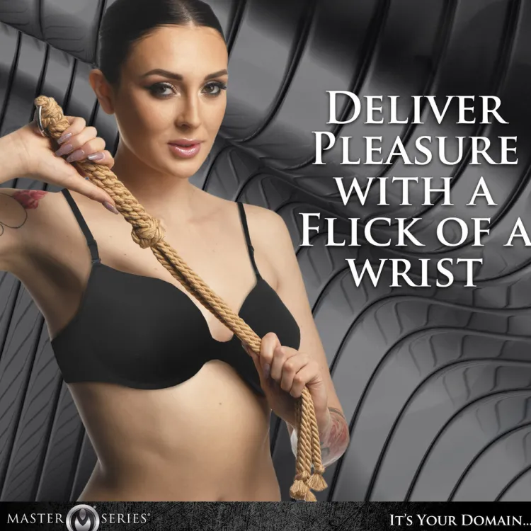 Master Series Impact: Whips, Crops & Spankers>Swashbuckler Rope Flogger