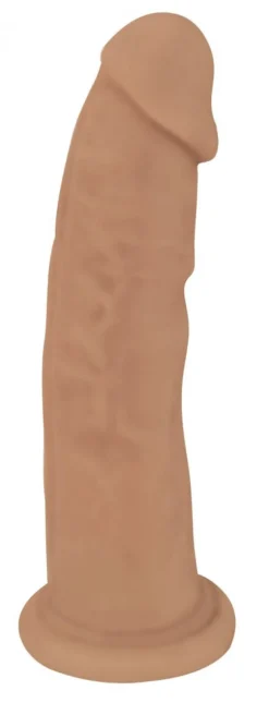 Curve Toys Ultra Realistic Sex Toys | Anal Pegging Toys>Tan Silexpan Hypoallergenic Silicone Dildo