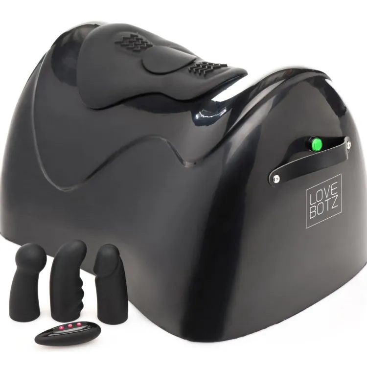 LoveBotz Dildo Accessories | Sex Machines>The Bucking Saddle 10X Thrusting and Vibrating Saddle Sex Machine