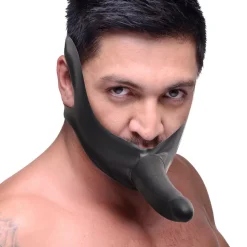 Master Series Ball Gags & Mouth Restraints | Masks & Dress-Up Accessories>The Face Sex Mouth Gag