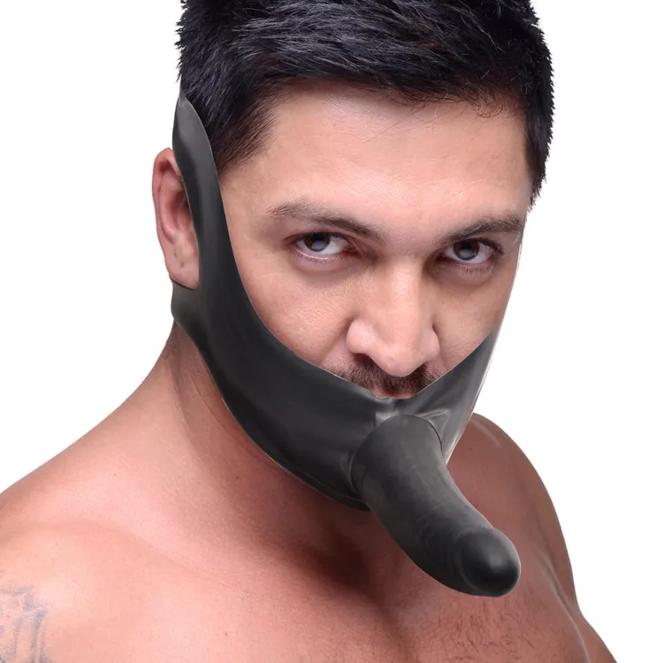 Master Series Ball Gags & Mouth Restraints | Masks & Dress-Up Accessories>The Face Sex Mouth Gag