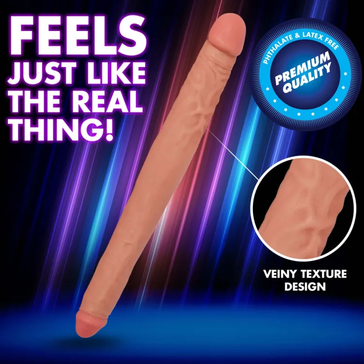 Jock Double Ended & Penetration Dildos | Large Dildos>The 16 inch 2-in-1 Double Dildo