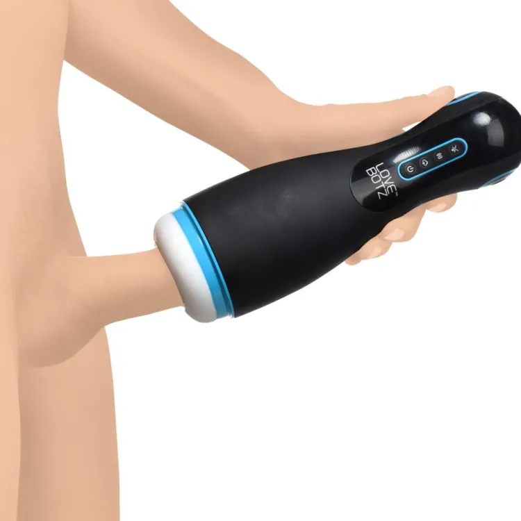 LoveBotz Automatic & Hands-Free Masturbators | Vibrating Strokers>The Milker Extreme 16X Automatic Sucking, Squeezing, and Vibrating Masturbator