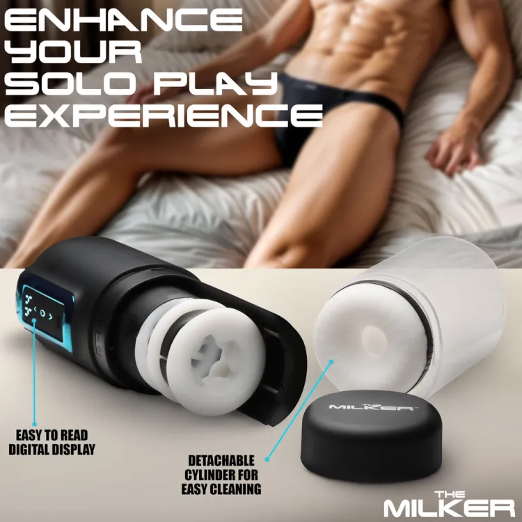 The Milker Luxury Toys | Automatic & Hands-Free Masturbators>Roto-Stroke Thrusting and Rotating Masturbator