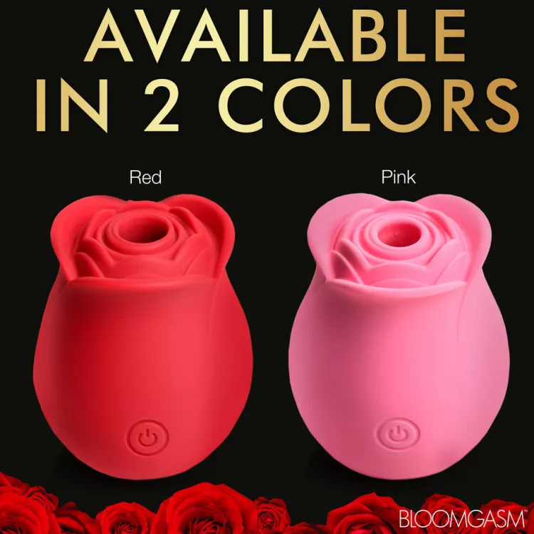 Bloomgasm Silicone Vibrators | Waterproof Vibrators>The Perfect Rose Clitoral Stimulator