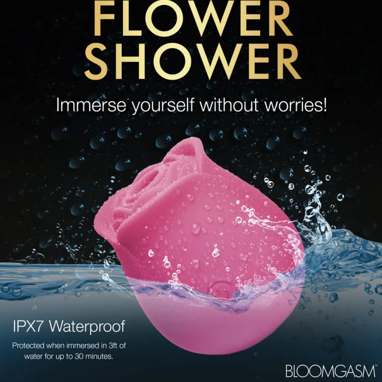 Bloomgasm Silicone Vibrators | Waterproof Vibrators>The Perfect Rose Clitoral Stimulator