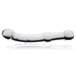 Prisms Erotic Glass Glass Dildos | G-Spot Dildos>The Prana Thrusting Glass Dildo