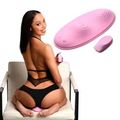 Inmi Luxury Toys | App Controlled & Remote Vibrators>The Pulse Slider 28X Pulsing and Vibrating Silicone Pad with Remote