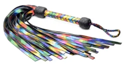 Strict Leather Impact: Whips, Crops & Spankers>The Rainbow Flogger