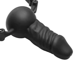 Master Series Ball Gags & Mouth Restraints | Masks & Dress-Up Accessories>The Silicone Face Banger Gag