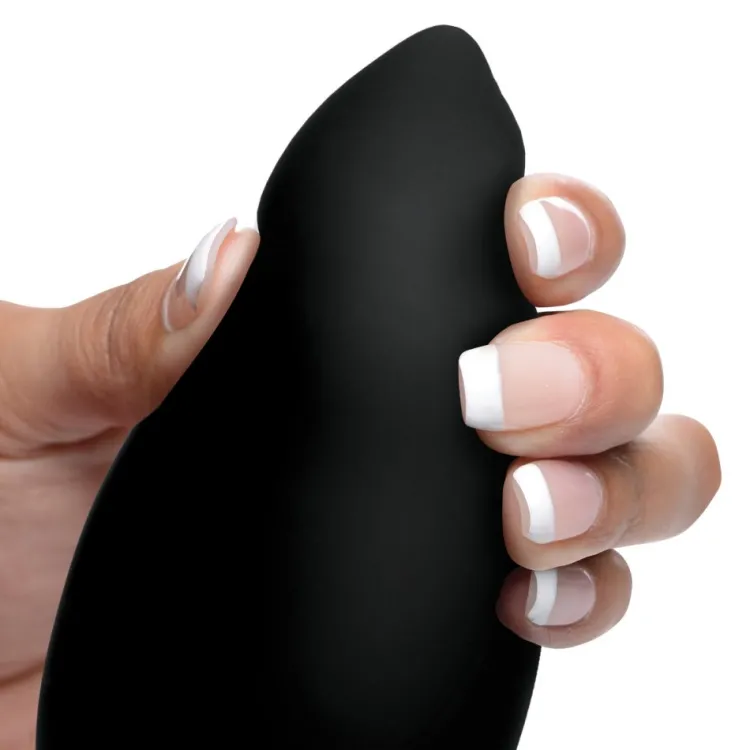 Ass Thumpers Vibrating Butt Plugs | Unique Anal Toys>The Taper 10X Smooth Silicone Remote Control Vibrating Butt Plug