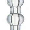 Prisms Erotic Glass Anal Beads & Tools | Glass Butt Plugs>The Trinity Double Anal Plug