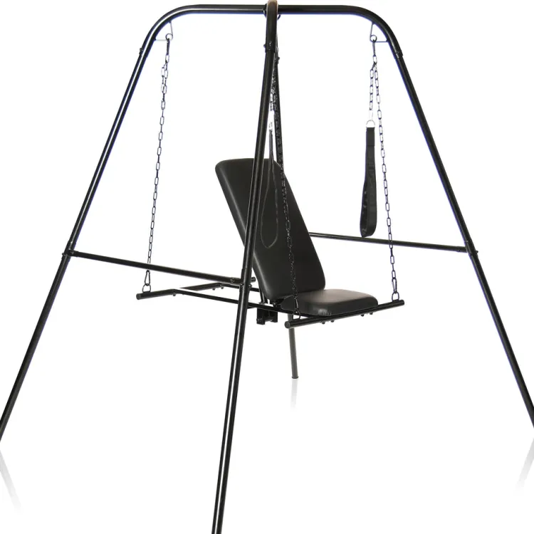 Master Series Luxury Toys | Sex Furniture, Swings, & More>Throne Adjustable Sex Swing With Stand
