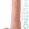 Curve Toys Anal Pegging Toys | Silicone Dildos>Thrusting and Vibrating 8 Inch Dildo